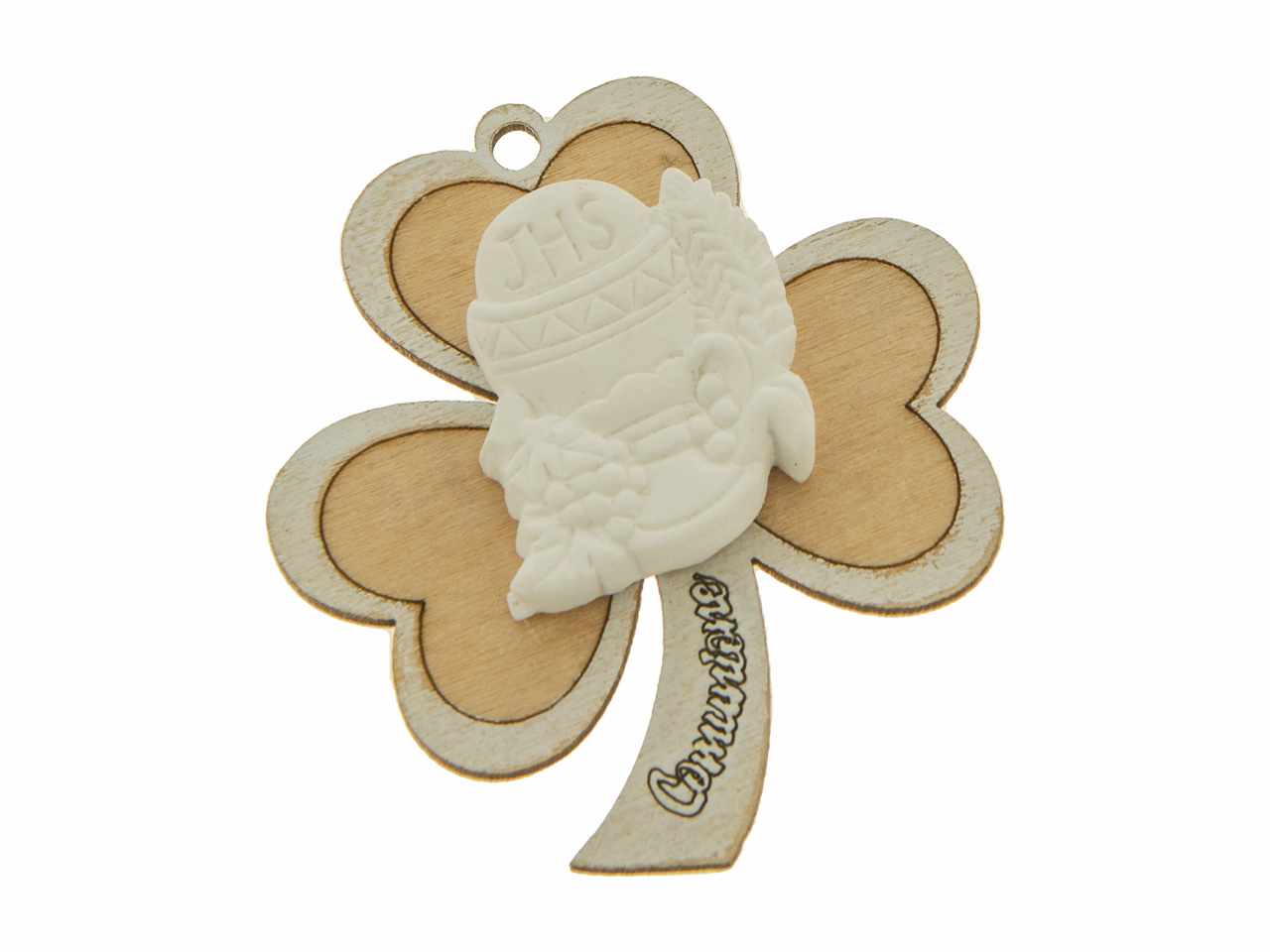 Icona gesso comunione lucky 5,5cm