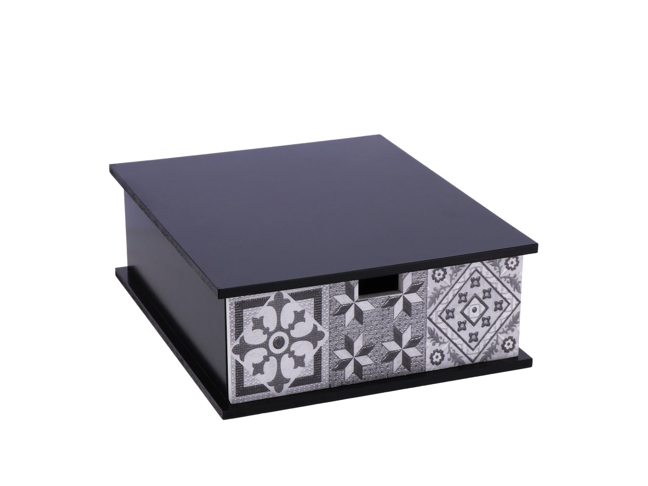 Cassetta porta capsule caffe' 3 dimensioni 27x33xh.11cm