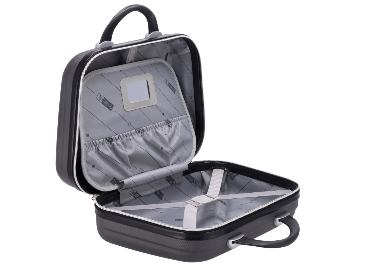 Beauty case in abs grigio scuro 15l