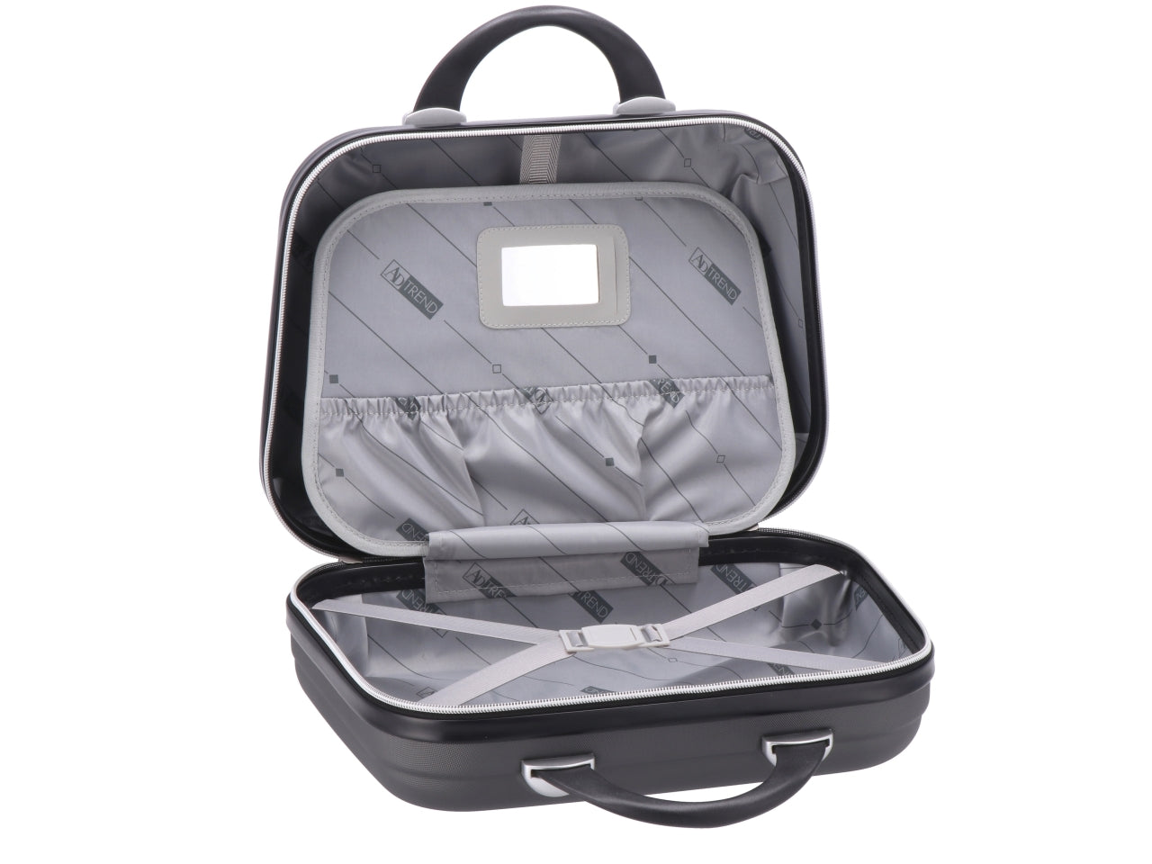 Beauty case in abs grigio scuro 15l