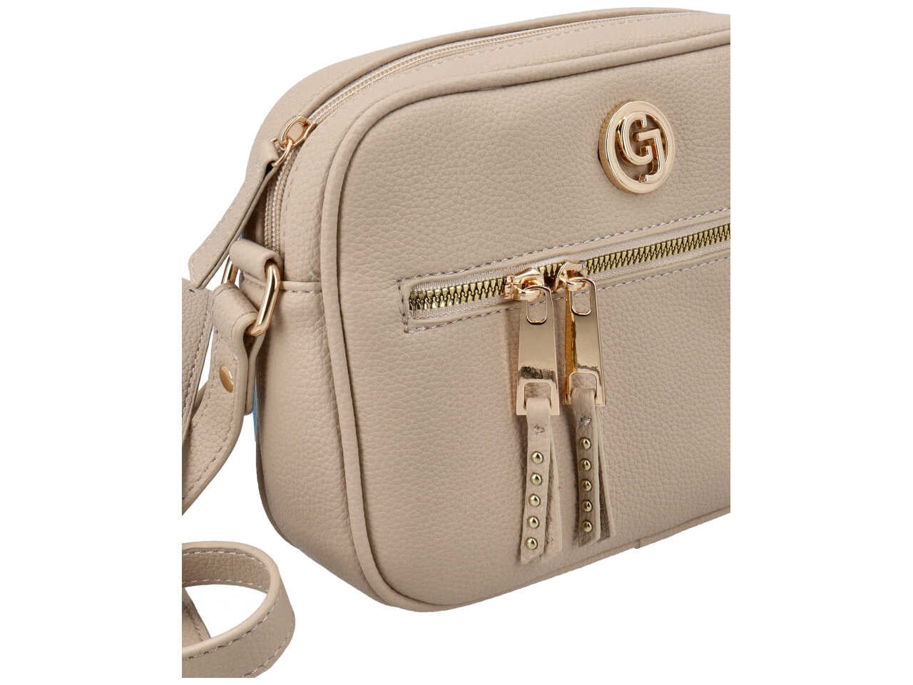 Borsa reporter mini first collection beige 100% polyurethane