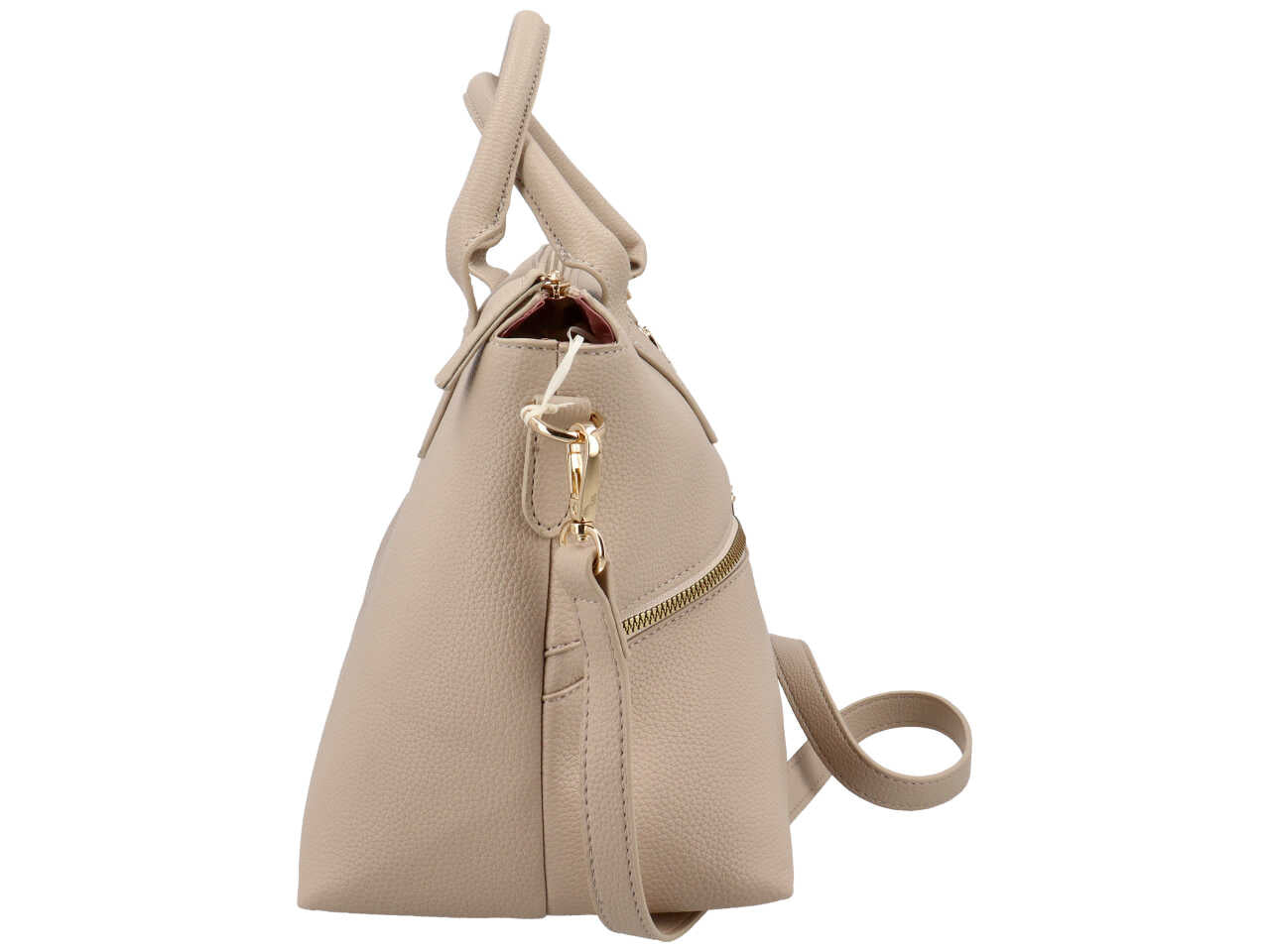 Borsa a mano first collection beige 100% polyurethane