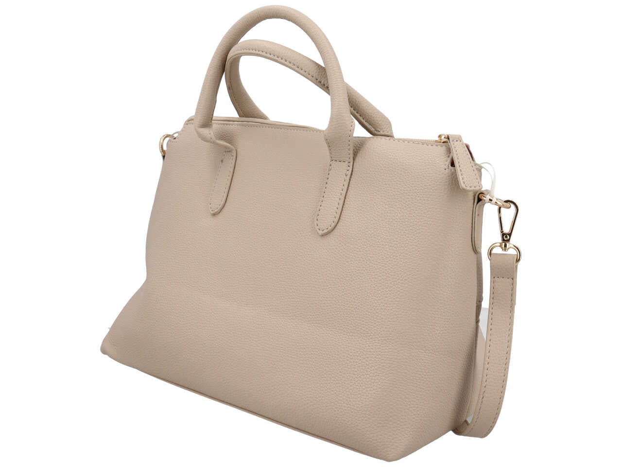 Borsa a mano first collection beige 100% polyurethane