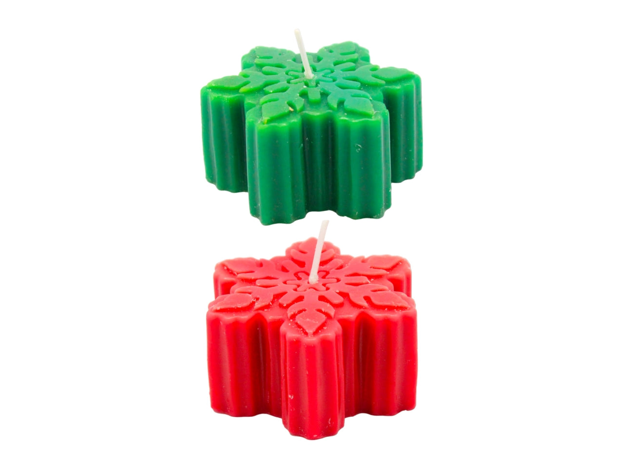 Candela fiocco di neve