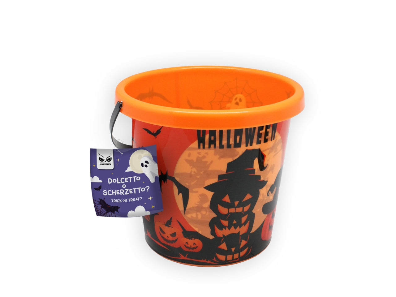 Cestino halloween dolcetto o scherzetto