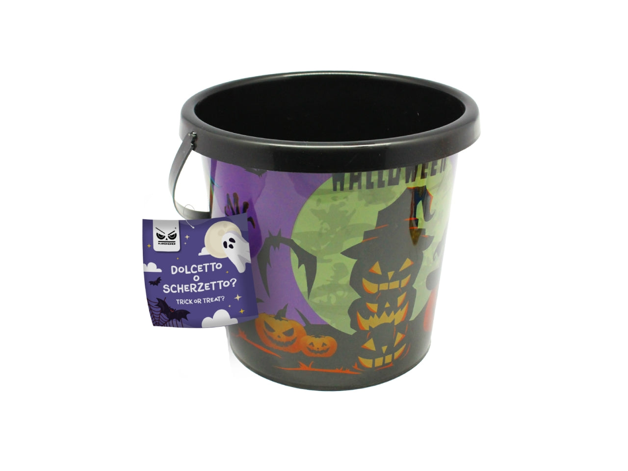 Cestino halloween dolcetto o scherzetto