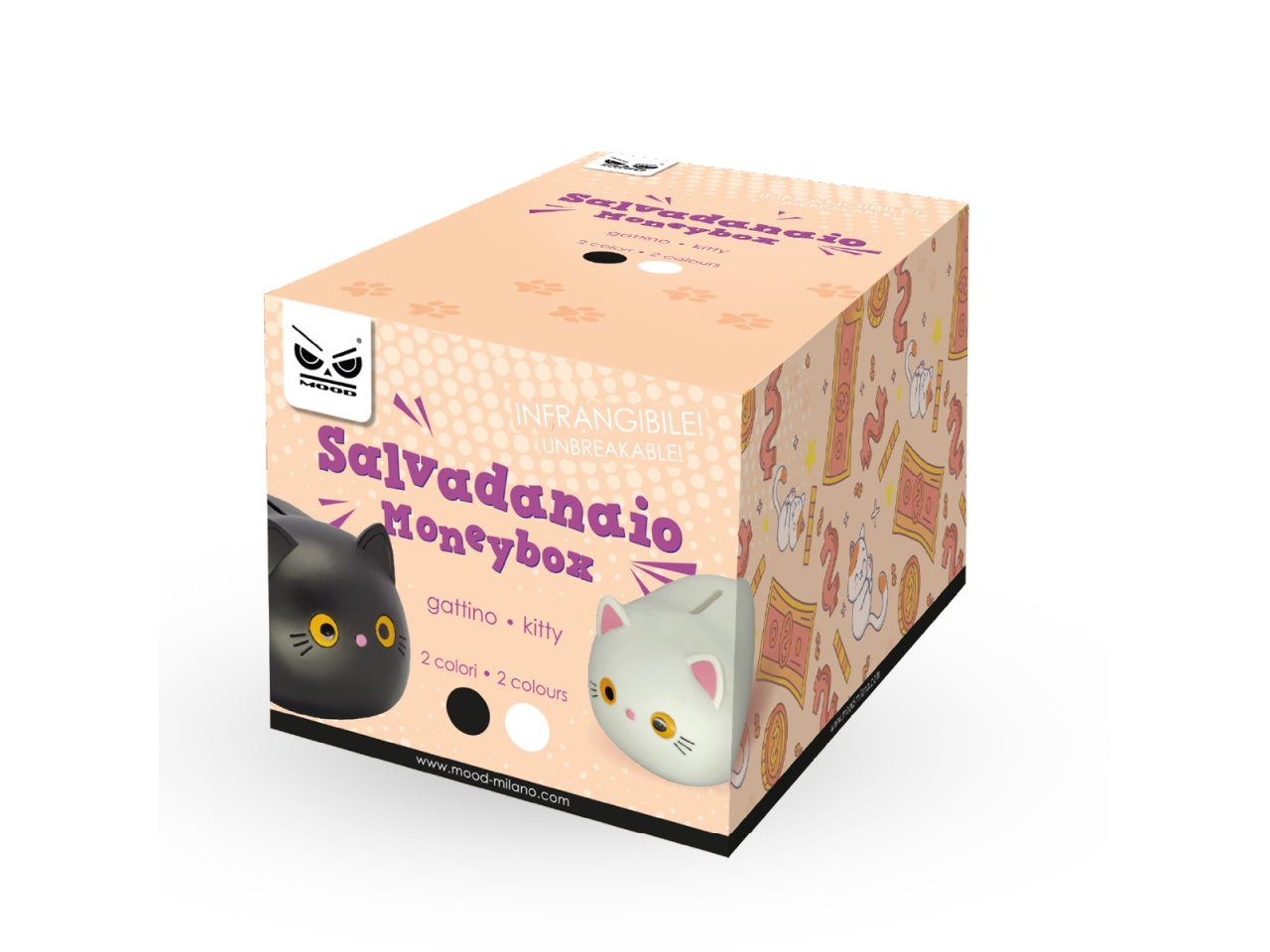 Salvadanaio infrangibile gattino