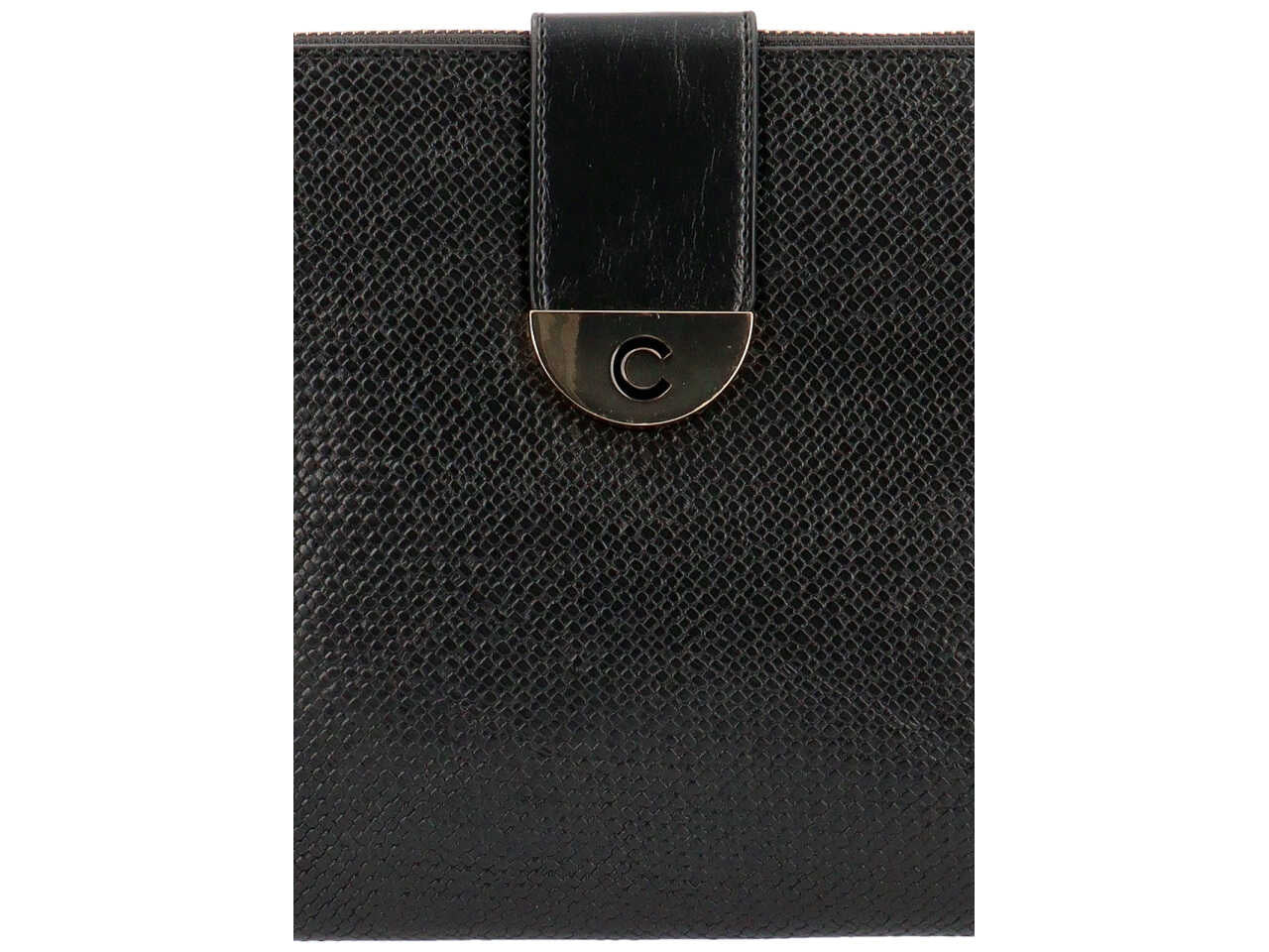 Carrera tracolla piatta donna nero cb6026