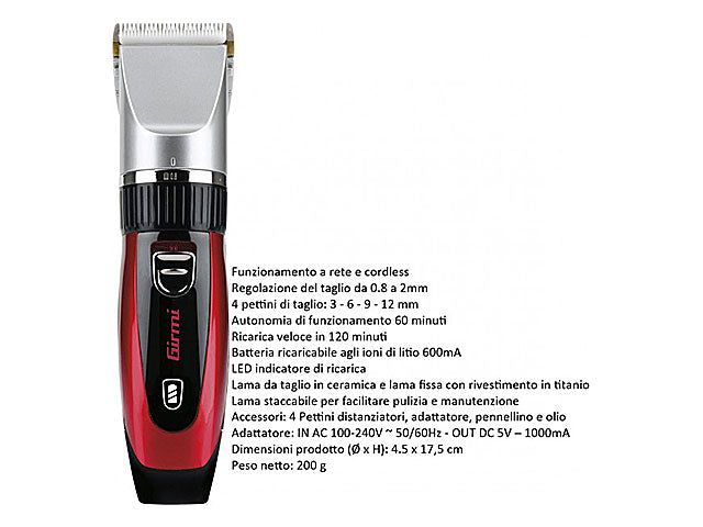 Taglia barba e capelli ric. rc5500