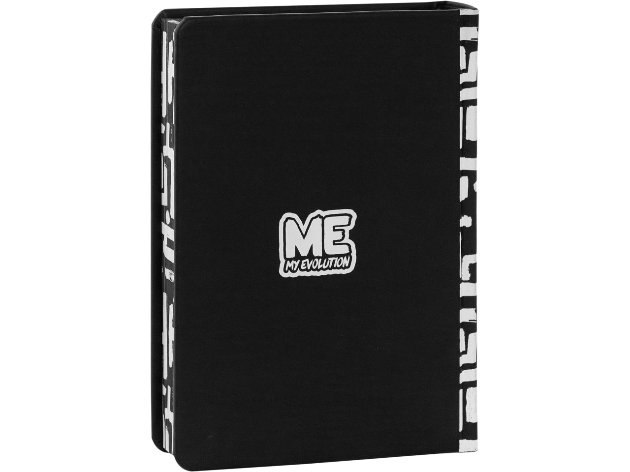 Diario agenda Me Uguale classic nero medium, 16 mesi 2024/25, 12x16,5 cm - Franco Panini