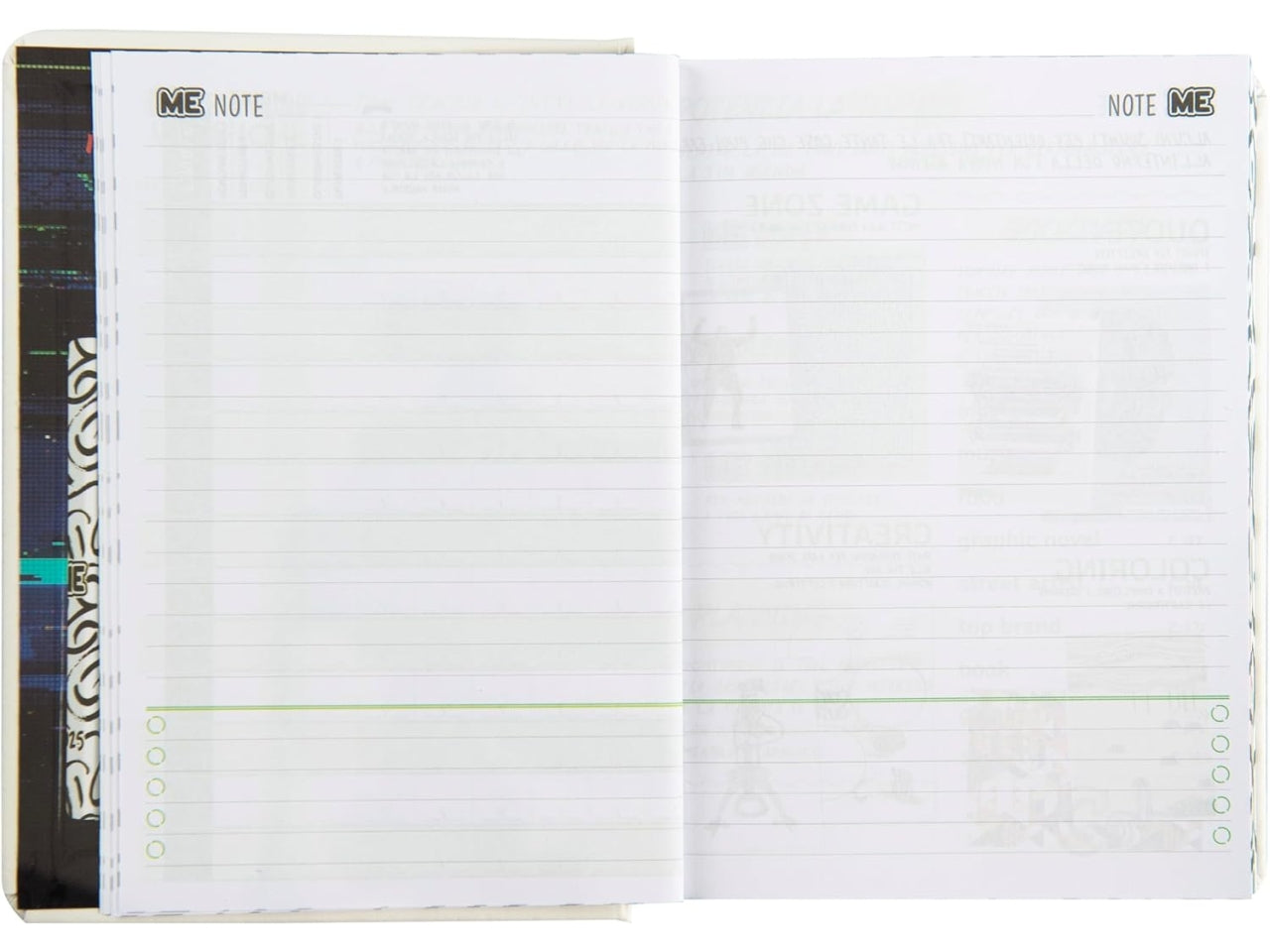 Diario agenda Me classic bianco medium, 16 mesi 2024/25, 12x16,5 cm - Franco Panini