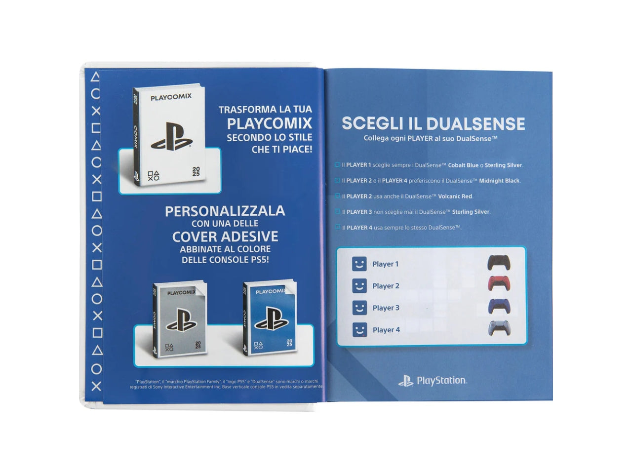 Agenda 16 mesi medium playcomix 2025