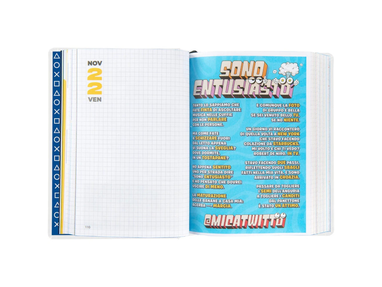 Agenda 16 mesi medium playcomix 2025