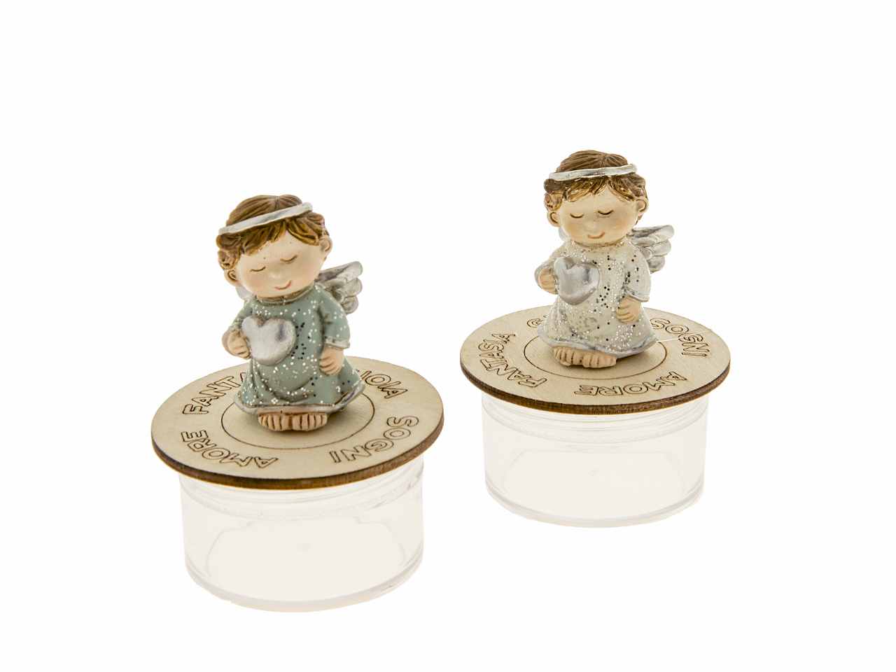 Lucino angelo plexi box h.9cm 04a041