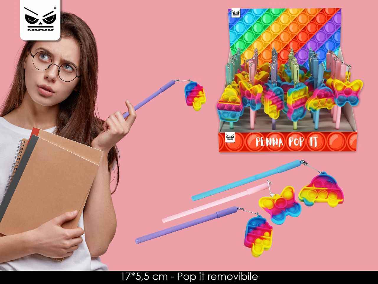 Penna gadget pop it
