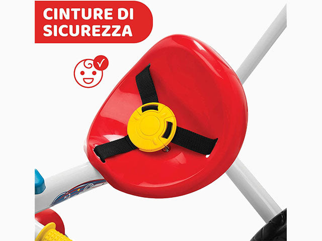 Chicco Triciclo Bambini U-GO 2in1 Triciclo con Maniglione Regolabile