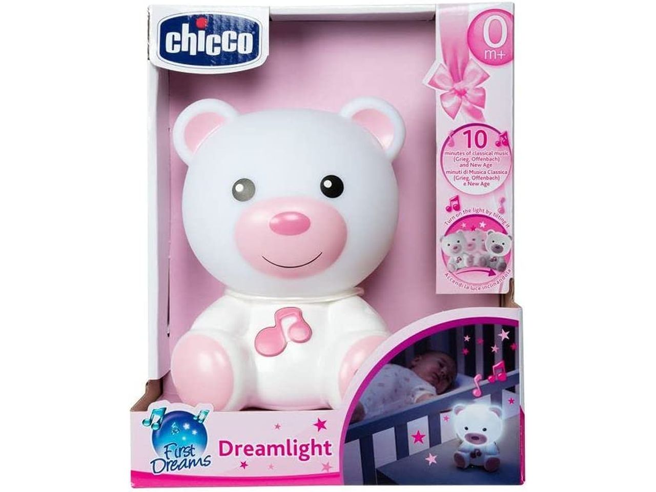 Chicco Set Luce Notte e Biberon NF 150ml