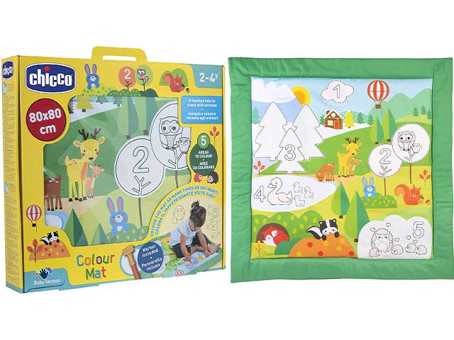 Chicco Gioco Tappeto Numeri e Colori