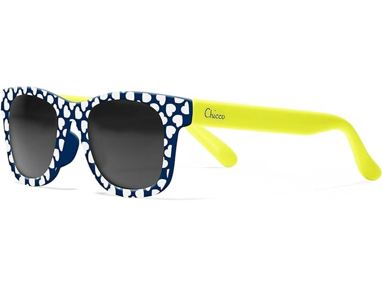 Occhiali da sole Chicco, blu con cuoricini per bambine di 24+ mesi