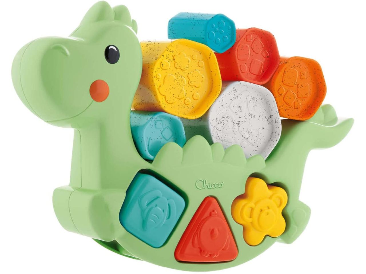 Chicco 2in1 Rocking Dino Gioco di Equilibrio Impilabile