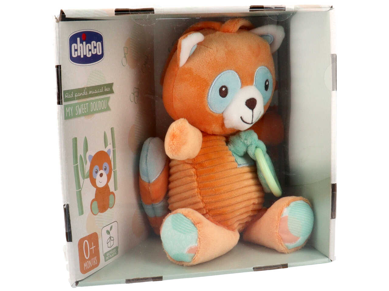 Chicco Carillon Panda Rosso Gioco con Melodia per Passeggino