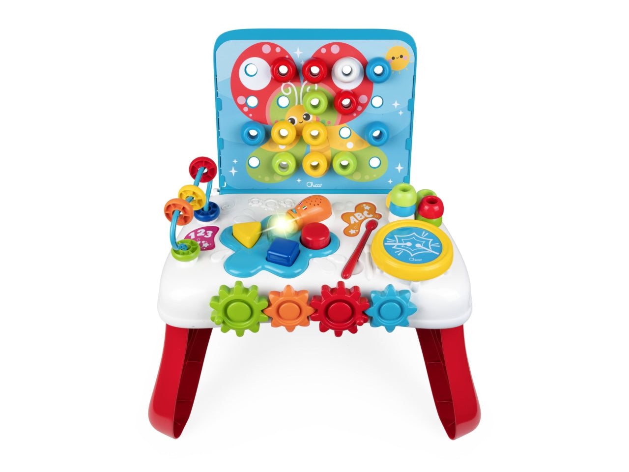 Chicco ABC Art & Craft Desk - Multicolor in Plastica, Età 10-36 Mesi