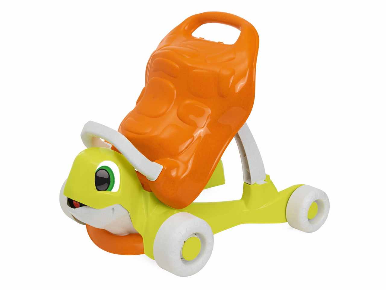 Chicco Walk & Ride Turtle Eco+ Girello e Cavalcabile 2-in-1