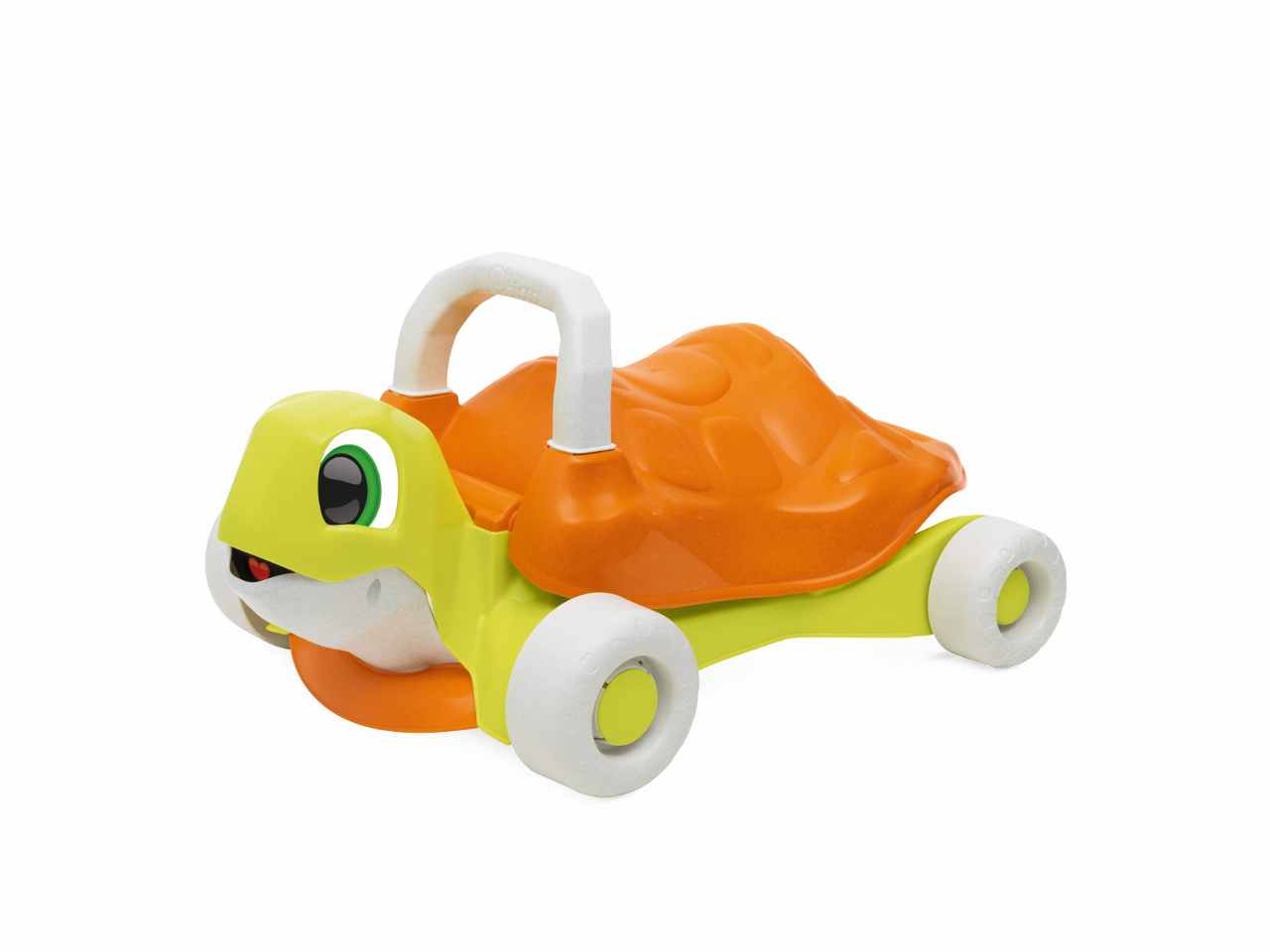 Chicco Walk & Ride Turtle Eco+ Girello e Cavalcabile 2-in-1