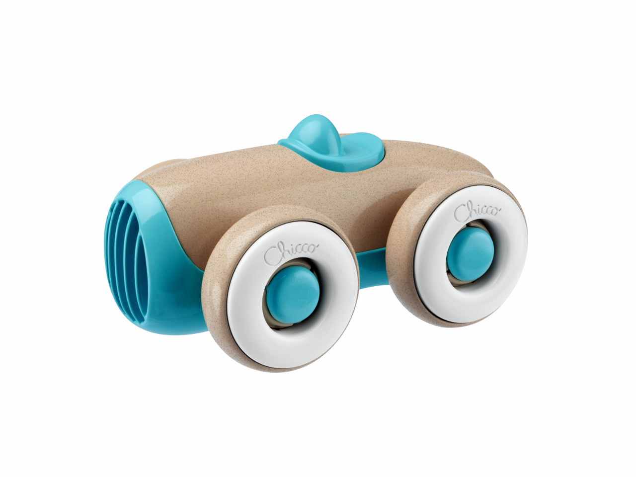 Chicco Macchinina Eco+ Azzurra Mini Veicolo in Legno e Plastica