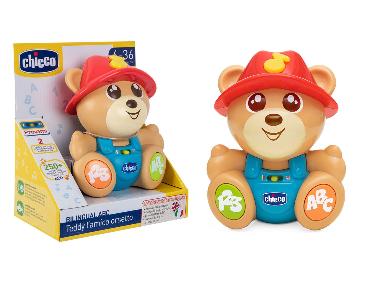 Chicco Teddy lAmico Orsetto Giocattolo Parlante