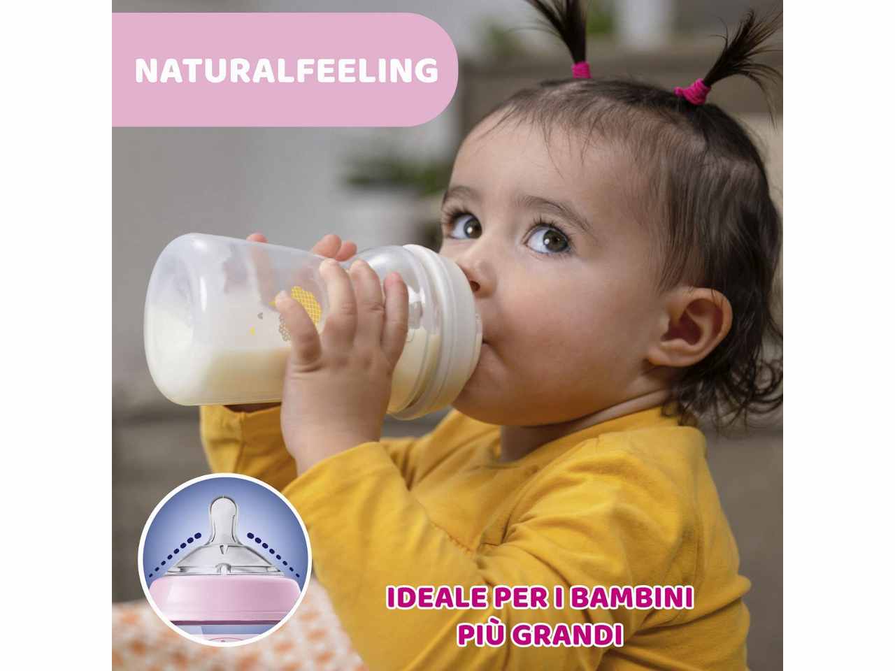 Biberon nf 6 mesi + 330ml da bimba