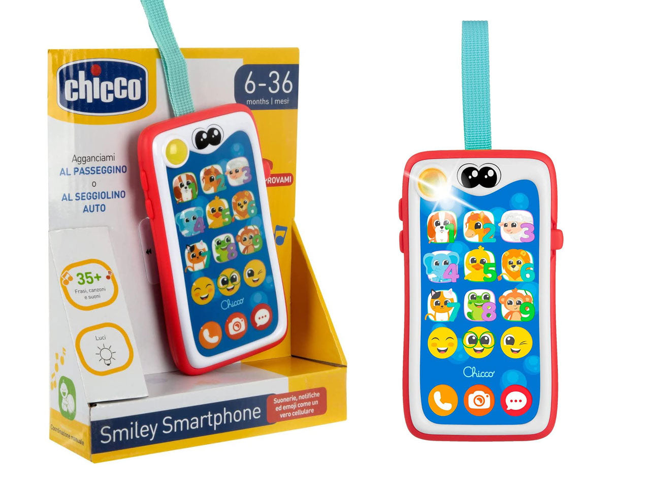 Chicco Smiley Smartphone Gioco Educativo