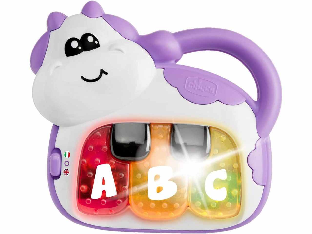 Chicco Piano Mucca Baby Senses gioco parlante musicale