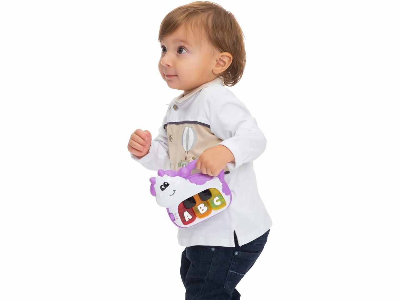 Chicco Piano Mucca Baby Senses gioco parlante musicale