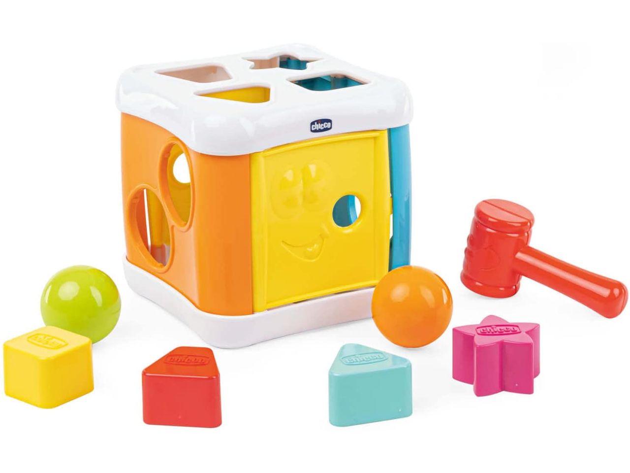 Chicco Cubo Incastra e Martella 2 in 1 Gioco Educativo