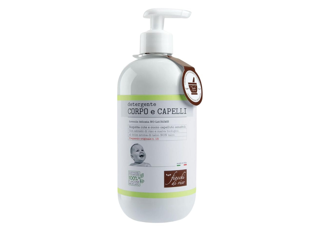 Detergente corpo e capelli 400ml - talco