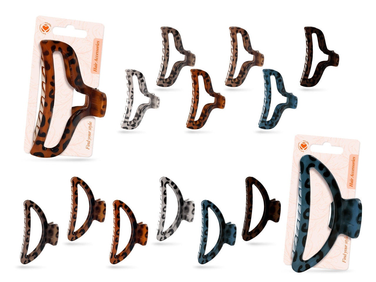 Pinza leopardata 9cm