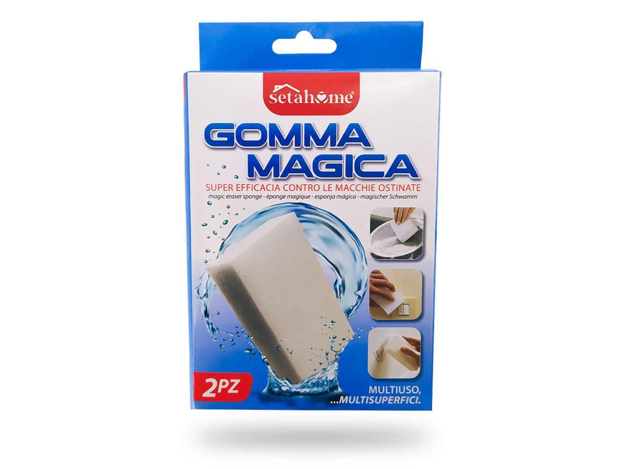 Gomma magica 10x7x3cm - set da 2 gomme