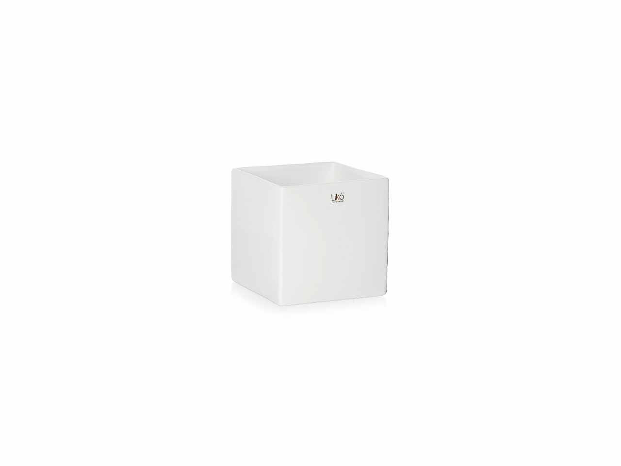 Cubo 7,5x7,5cm bianco cr35/07w