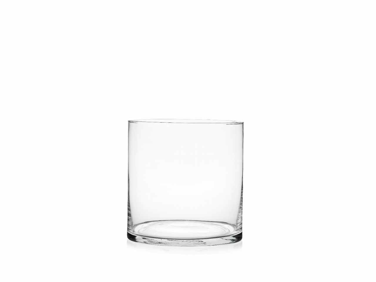 L.vetro vaso cilindro h25cmxd25cm fr30/2525