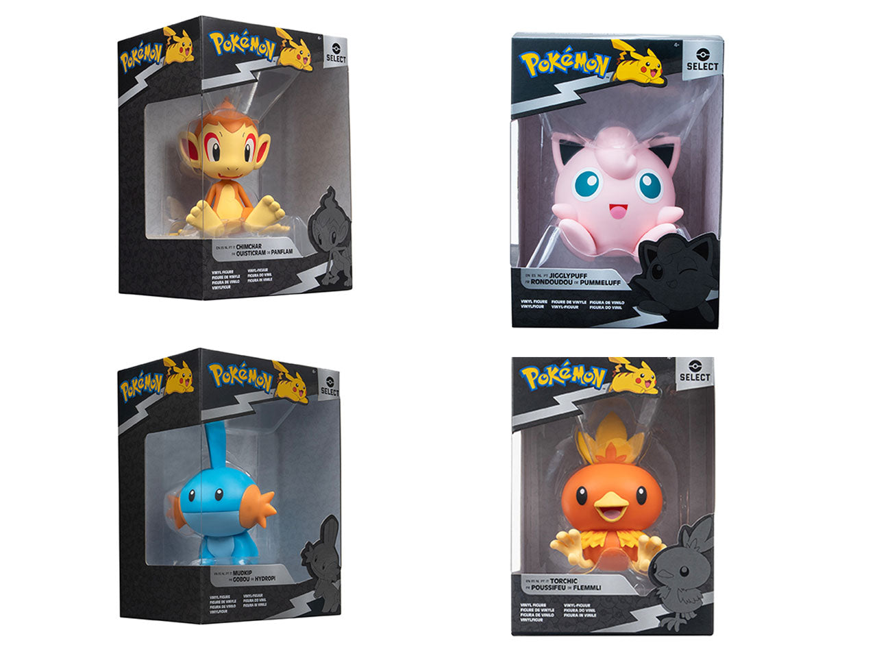 Personaggio Pokémon select vinile 12 cm assortito | Rei Toys