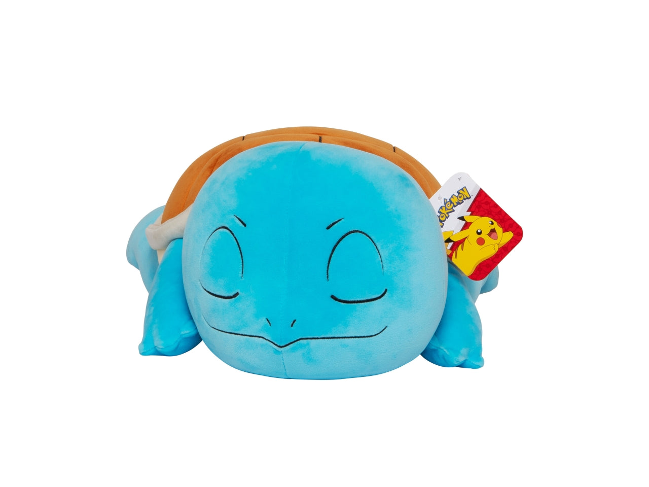 Peluche Squirtle Pokémon sleeping 45cm | Rei Toys