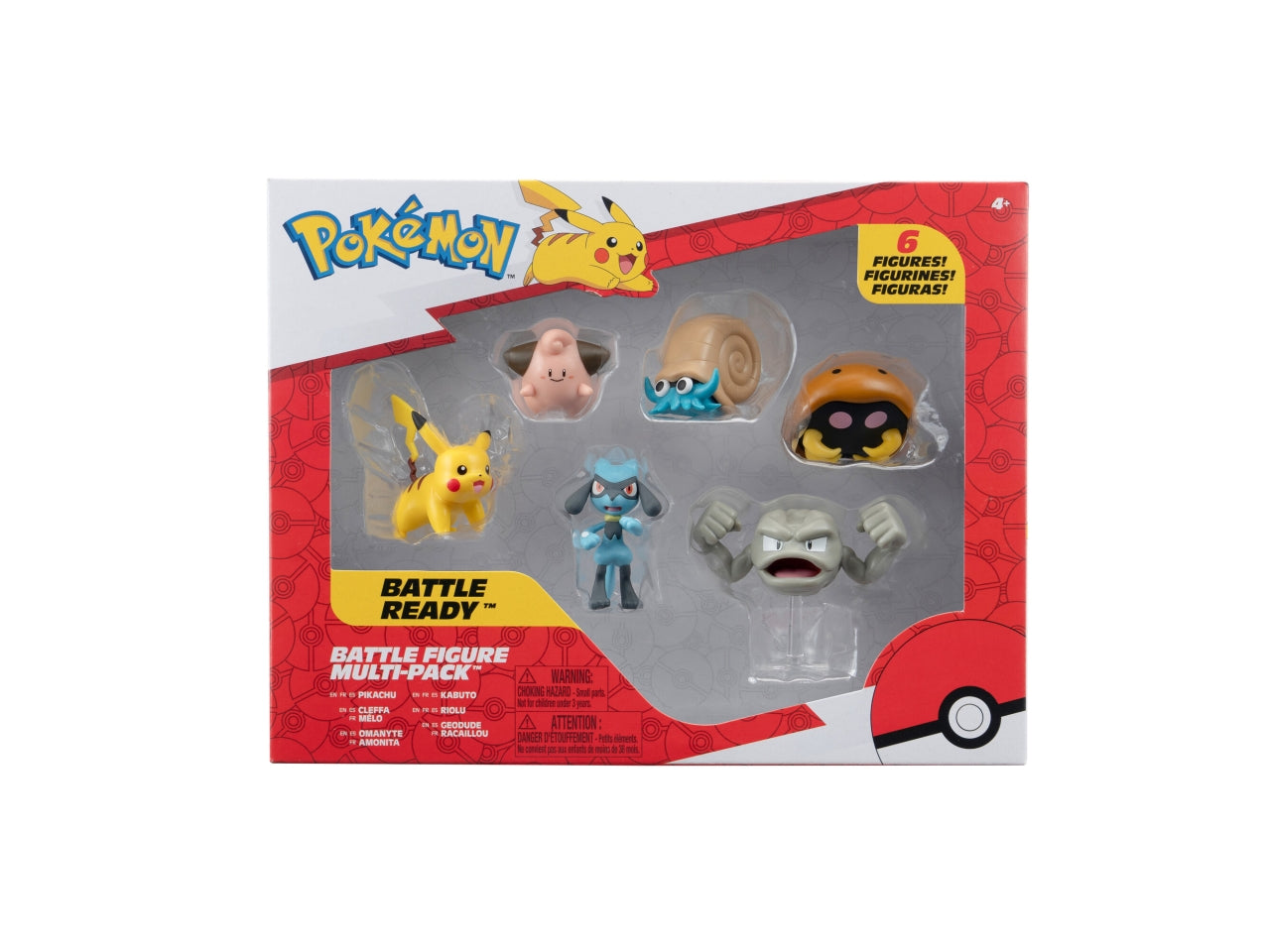 Pokemon confezione deluxe con 6 personaggi