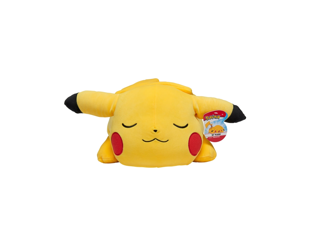 Peluche Pikachu Pokémon sleeping 45cm | Rei Toys