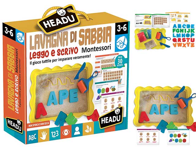 Lavagna di sabbia leggo e scrivo it22403