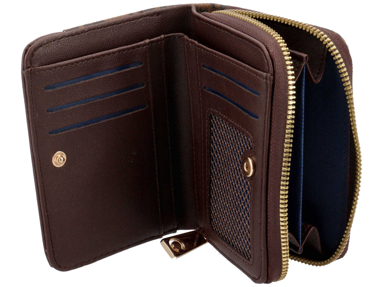 Portafoglio zip around piccolo con cintura audrey collection 100% polyurethane