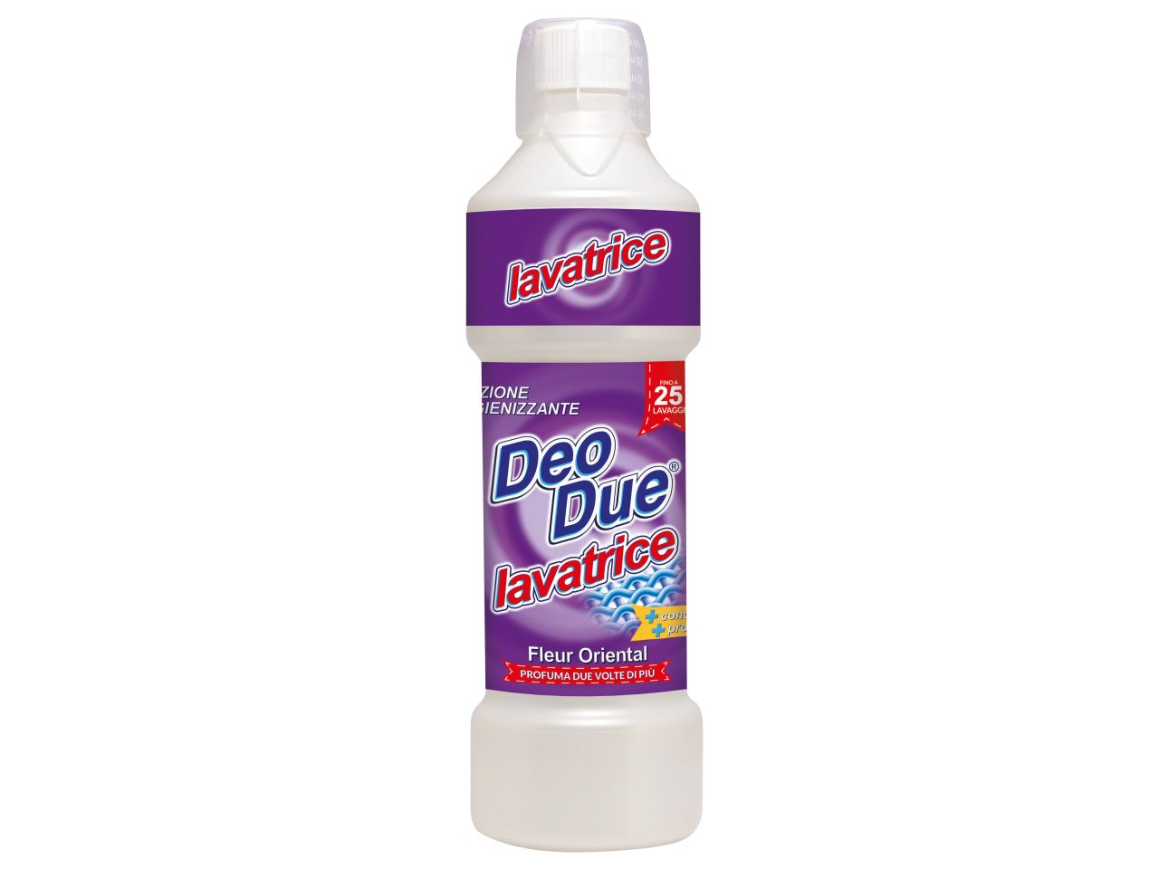 Detergente per lavatrice deo due fleur oriental capacita' 1lt misura 8,5x29x8,5cm