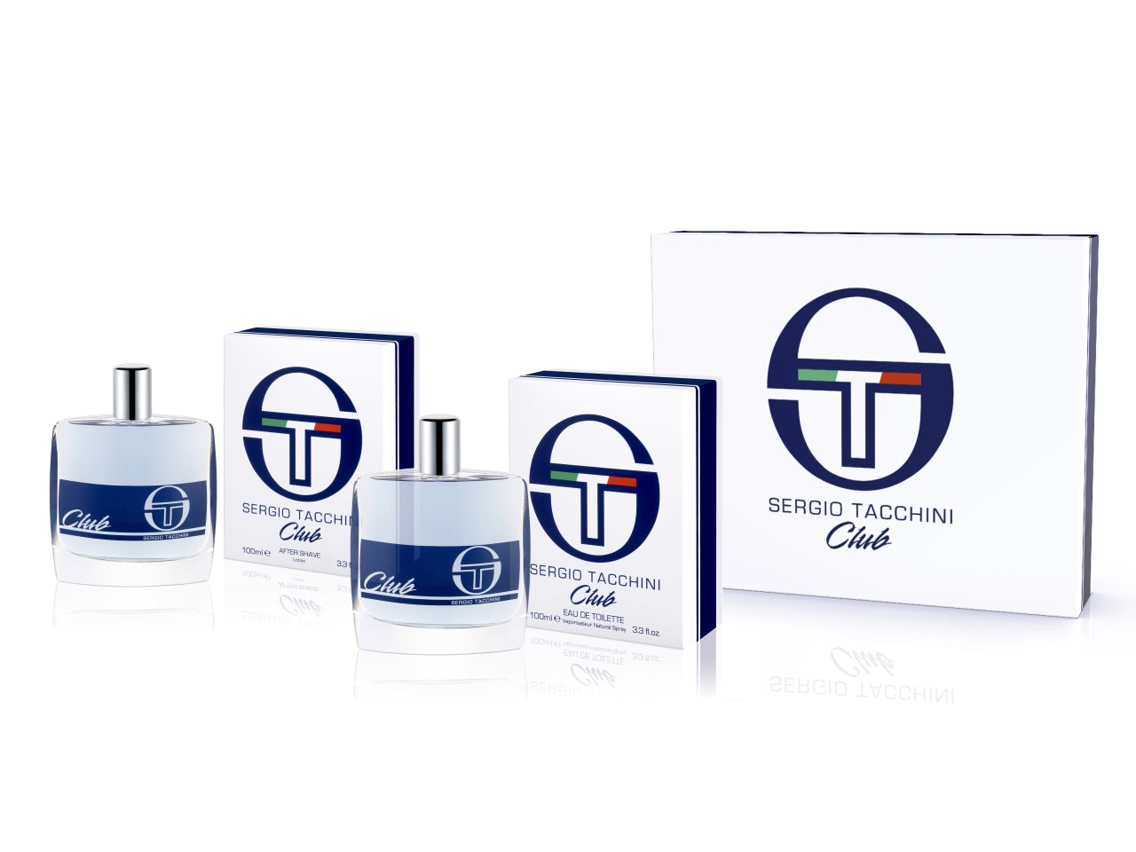 Sergio tacchini club set eau de toilette 100ml + after shave lotion 100ml