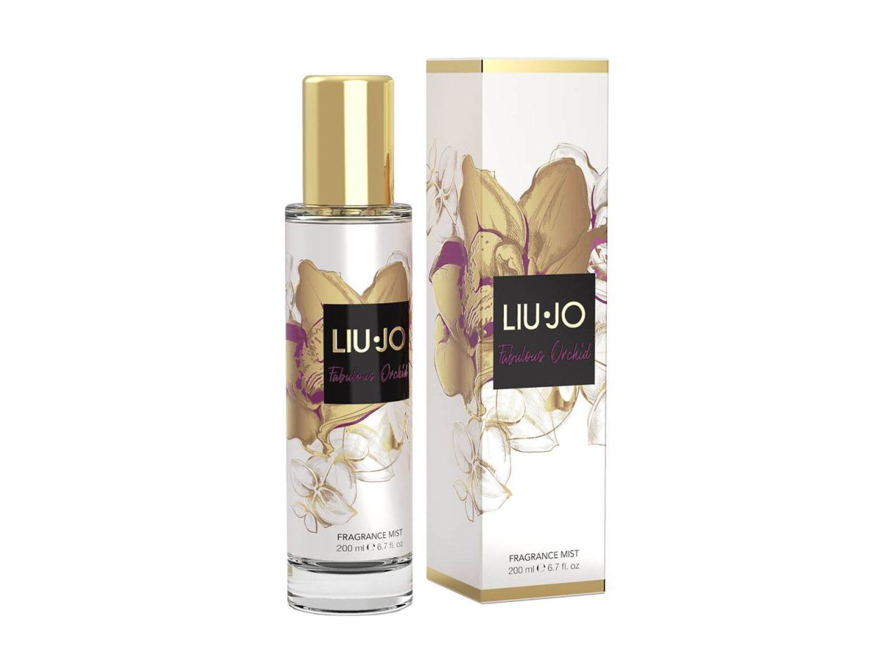 Liu jo body care body mist fabulous orchid 200ml natural spray