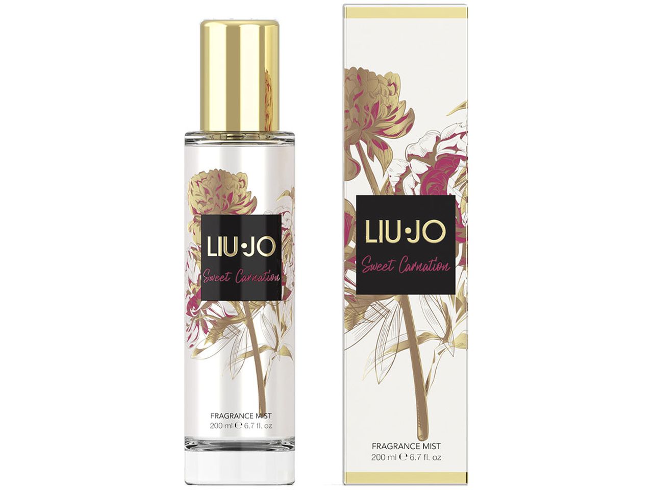 Liu jo body care body mist sweet carnation 200ml natural spray